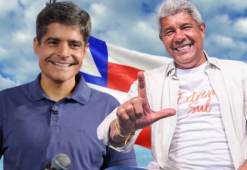 Pesquisa aponta empate técnico entre Jerônimo e ACM Neto na disputa pelo Governo da Bahia